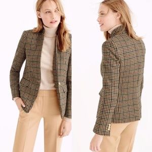 J. Crew Size 14 Regent Blazer Wool Houndstooth - image 1